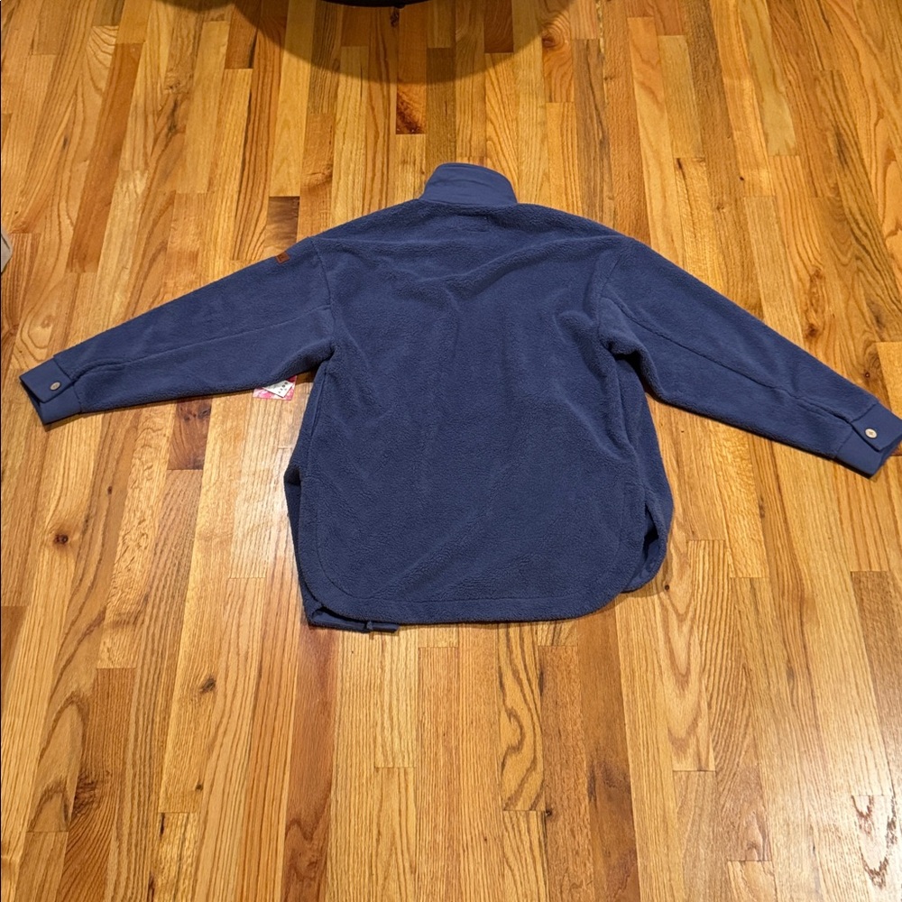 Roxy Cozy Button Up Sherpa Jacket - Picture 7 of 8